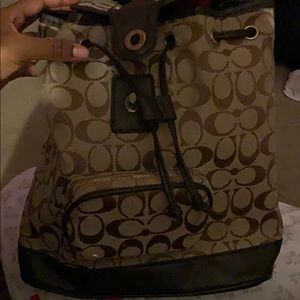 Coach book bag